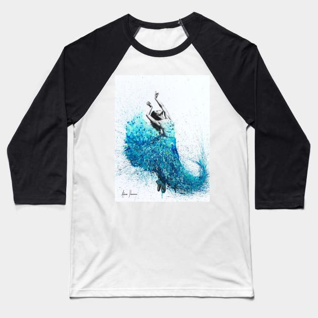 Tropical Reef Dance Baseball T-Shirt by AshvinHarrison